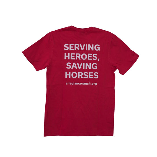 Serving Heroes Saving Horses T-Shirt